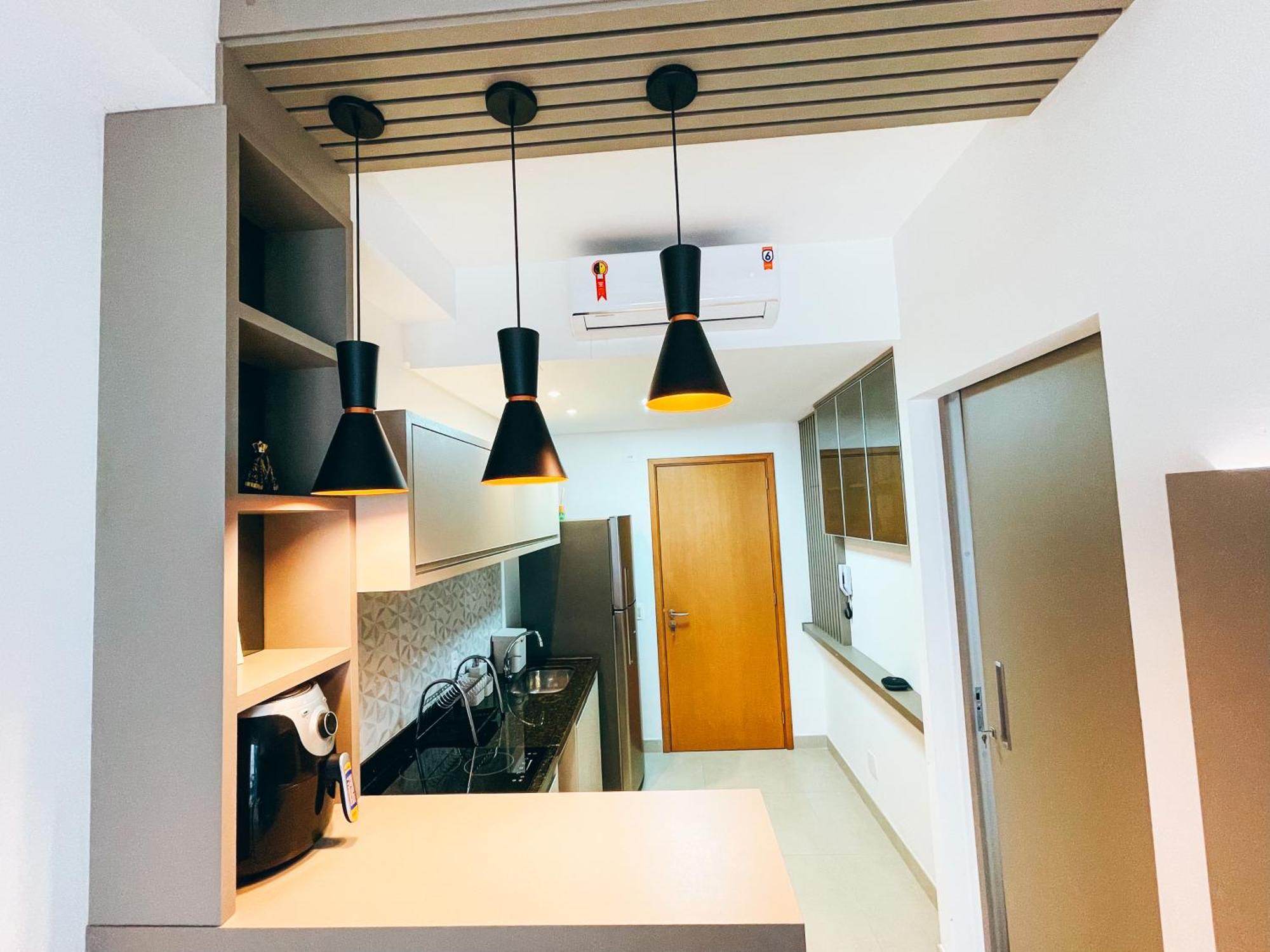 Apartamento Apto Alto Padrão - Piscina, Wi-fi, Sauna, Academia *