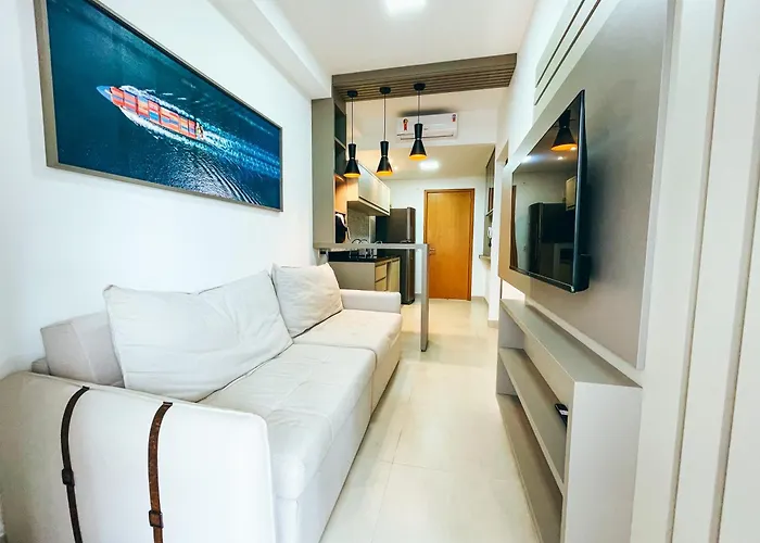 Aconchegante E Moderno Apartamento Pertissimo Da Praia