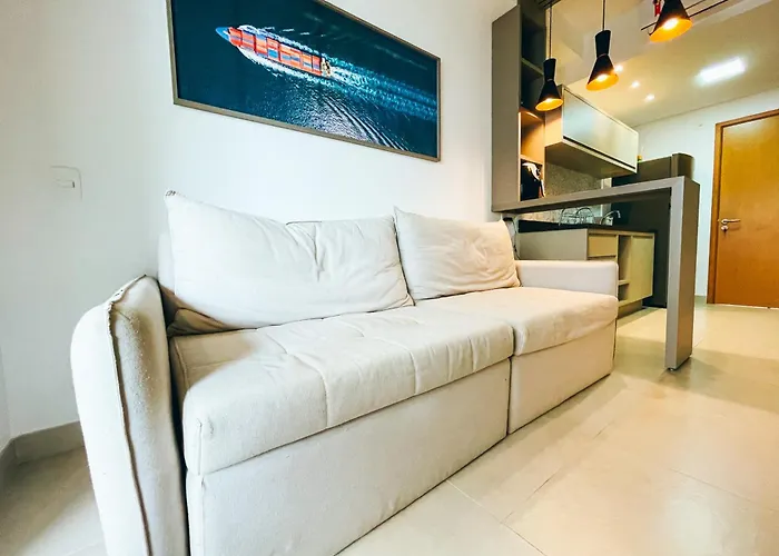 Aconchegante E Moderno Apartamento Pertissimo Da Praia